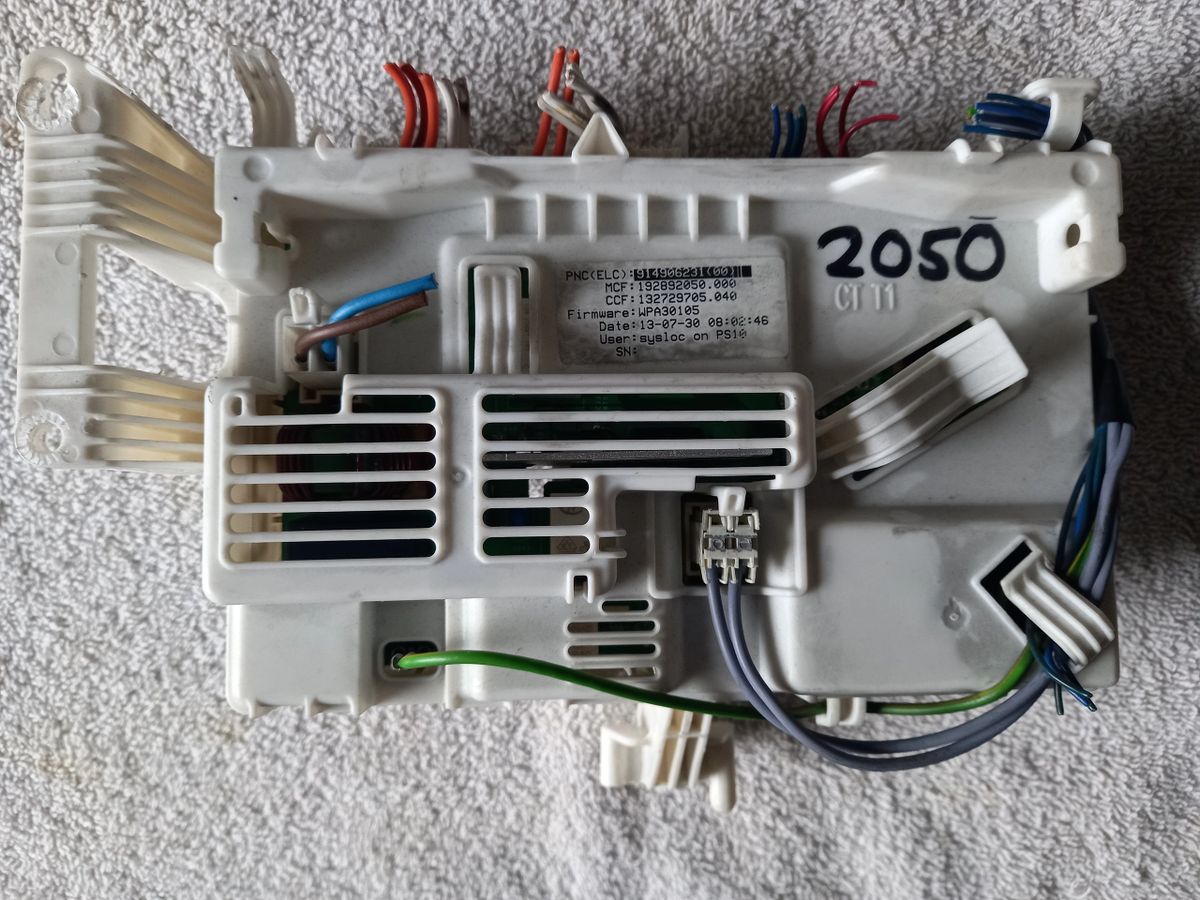 807240101 13041400744 ELEW034 BABA2104 ZANUSSI ELECTROLUX AEG WASHING MACHINE CONTROL PCB MODULE